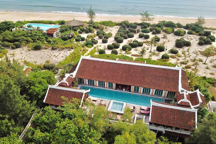 Top 10 plus beaux hôtels luxe Hué Villa Louise Beach